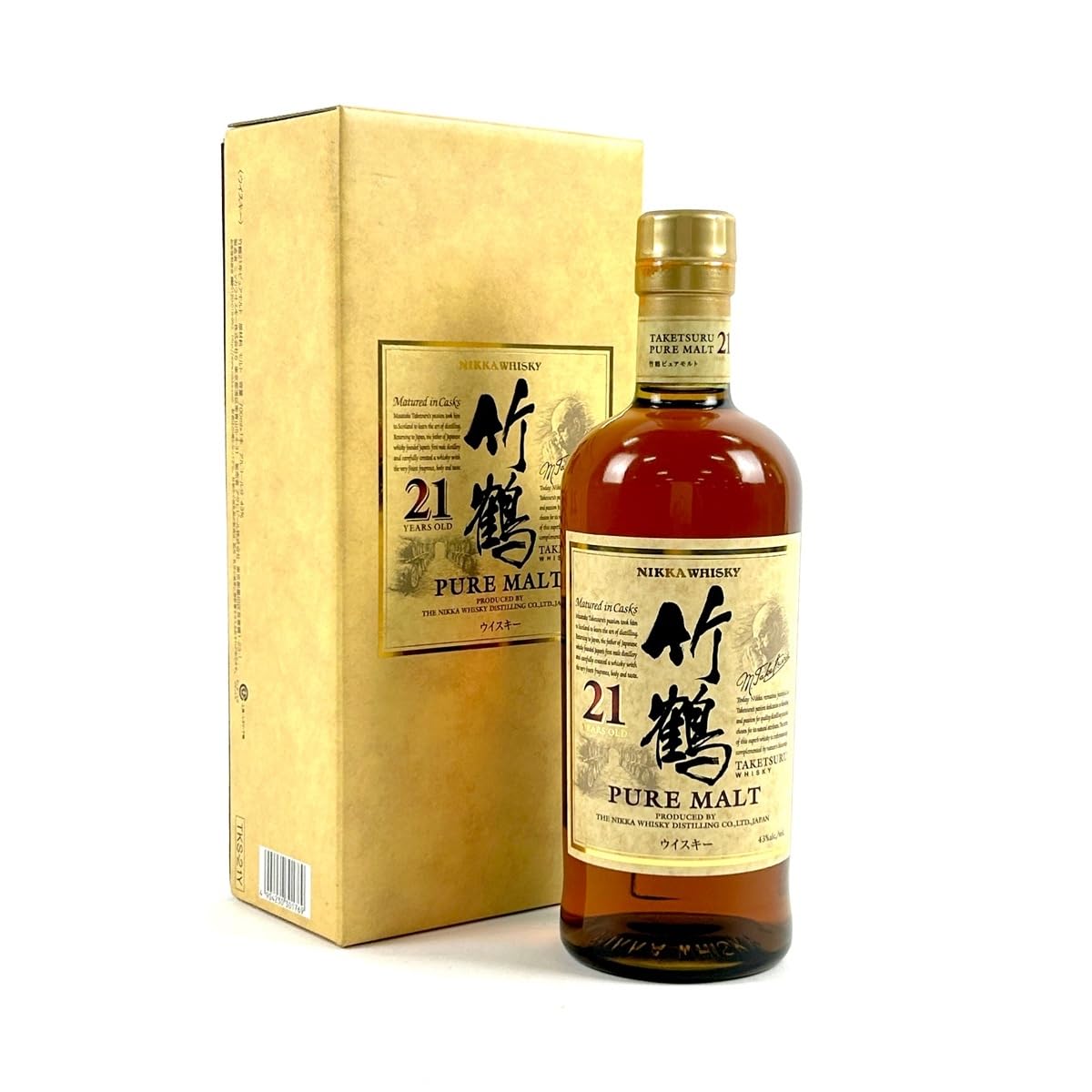 Amazon.co.jp: 東京都内お届け ニッカ NIKKA 竹鶴 21年 ピュアモルト