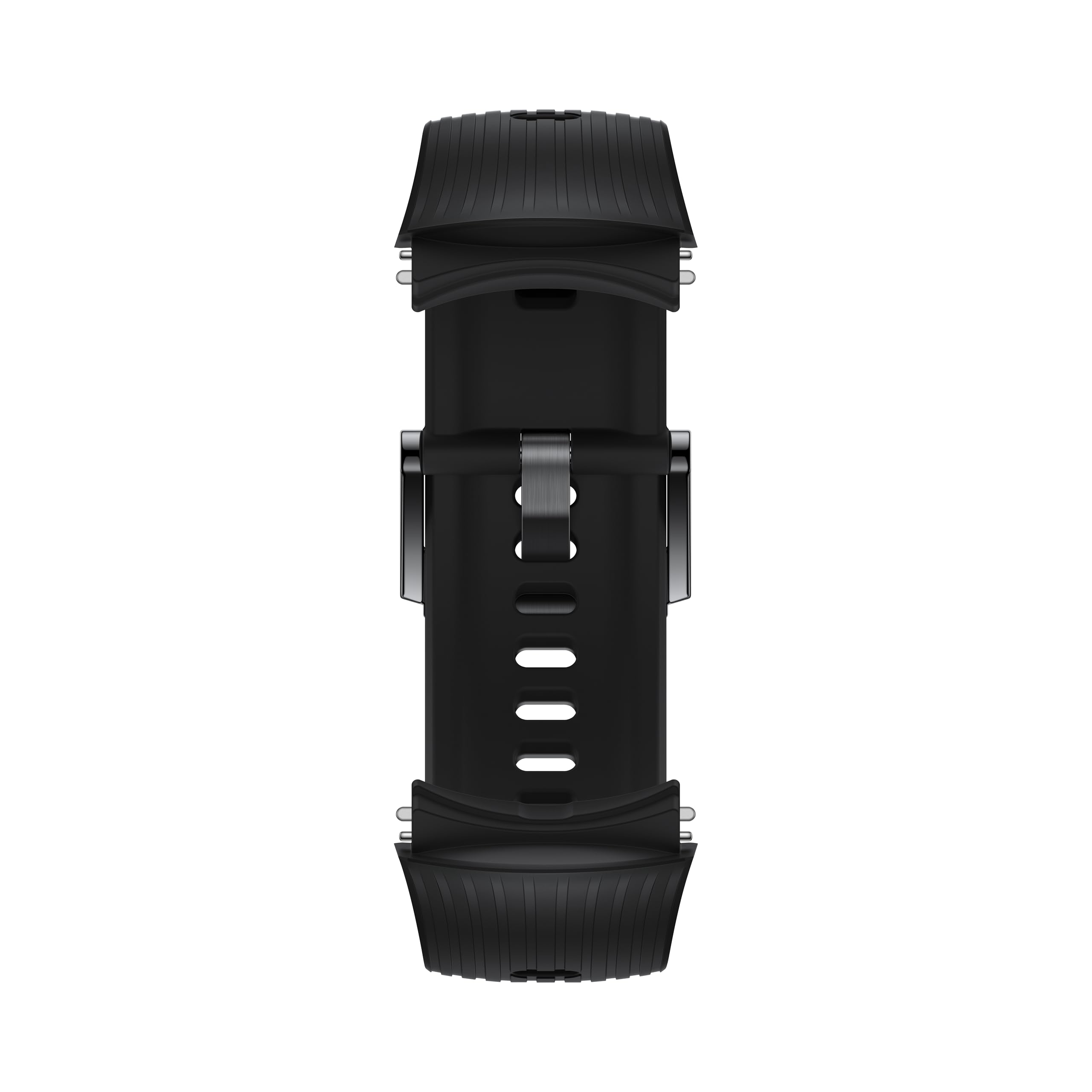 Fluoroélastomère noir HUAWEI Watch 5 bracelets, 22 mm, compatible avec la montre connectée HUAWEI Watch 5 46 mm