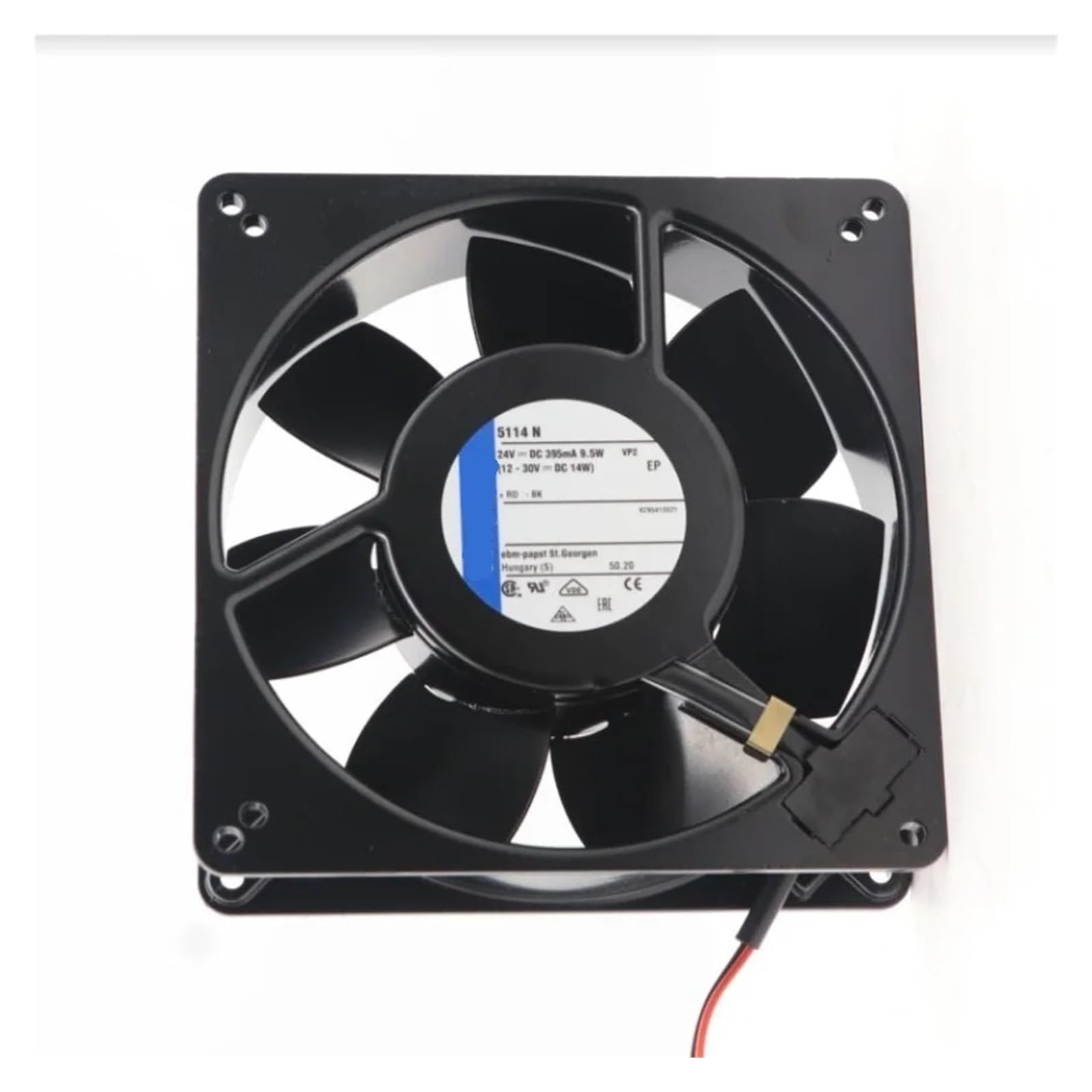 TZFBD 5114N 24V DC 9W 135 * 135 * 38mm 0.38A Ball Bearing Axial Cooling Fan