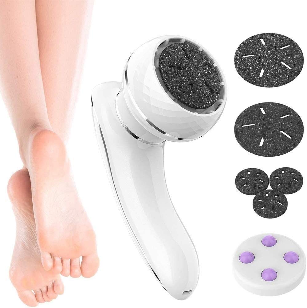 Portable vuoto elettrica adsorbimento piede Grinder, piedi elettrici USB rimozione del callo, lima del piede piede di Pedicure cura Strumenti, Dual-Speed ​​Callus Remover for Dead Skin hard Incr