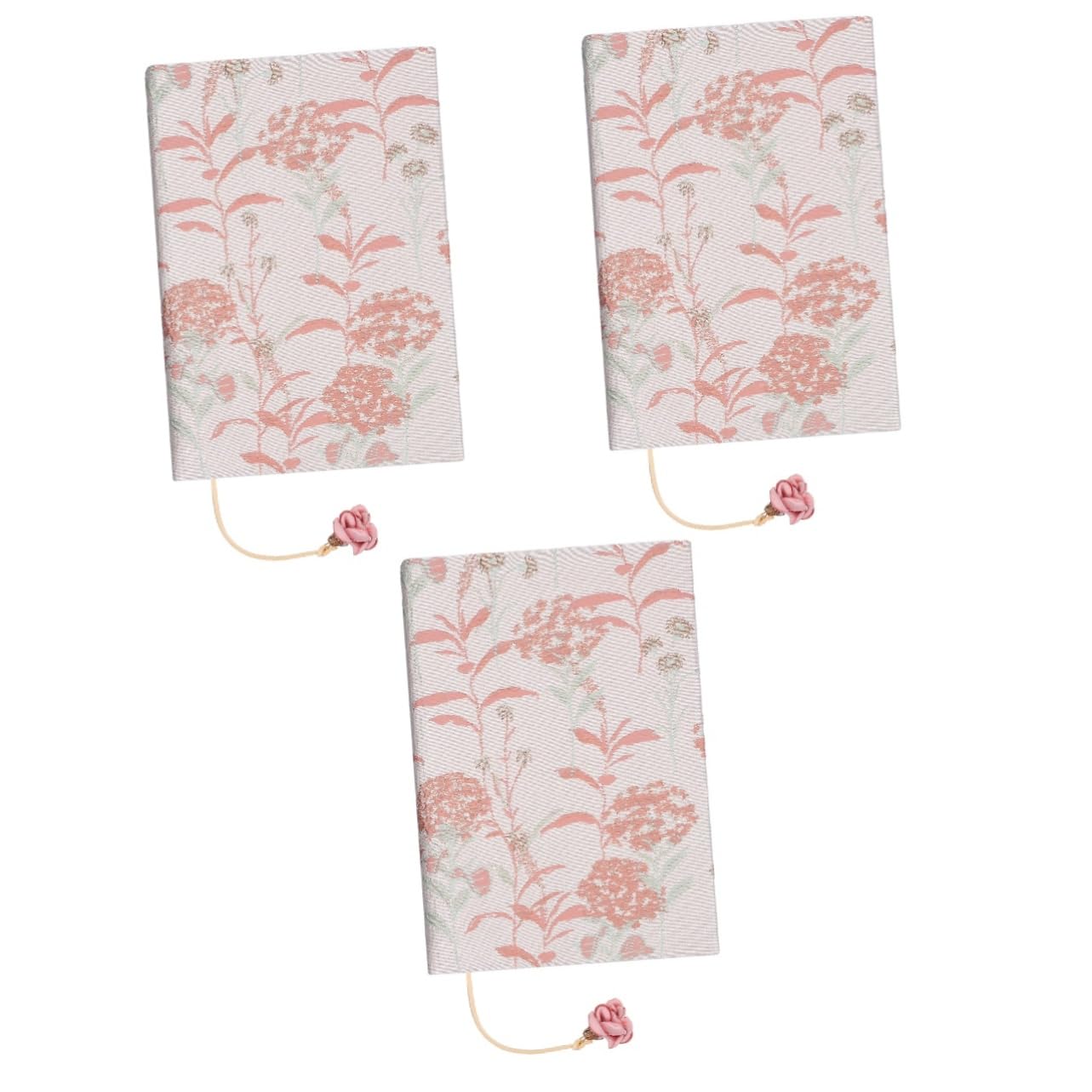 SHINEOFI 3pièces Housse De Tissu Pour Design Esthétique Facile à Appliquer Protège Les Rayures Saleté Inclut Un Marque-page Pratique Pour Manuels Et Albums De Scrapbooking