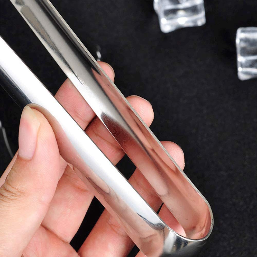 Secchiello per il ghiaccio in acciaio inox spesso, barile per vino, birra, ghiaccio, champagne, ghiaccio, vino, botte (2 L)