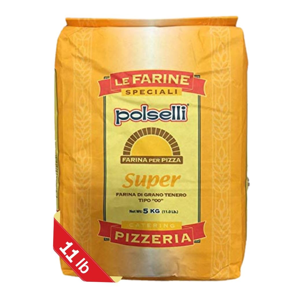 Super, Tipo 00, Double Zero, Type OO, Roman Style Pizza Flour for In Teglia, al Tagio, Pinsa, Pala, W 300+ Formulated for a long 72+ hour fermintation
