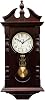 Grandfather Wall Clocks Battery Operated for Living Room Decor, Traditional Wood Wall Pendulum Clock with Westminster Chime, Makes A Great Housewarming Or Birthday Gift