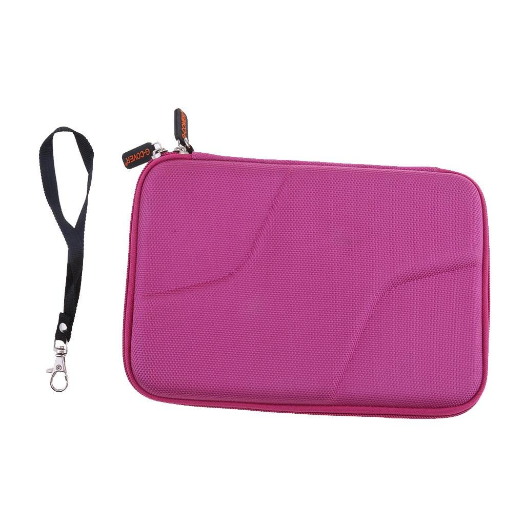 7" Hard Carrying Travel GPS Navigation Bag Pouch GPS Cover Protective Purple-picture-11