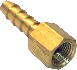 LASCO 17-7601 1/8-Inch Female Pipe Thread by 1/8-Inch Hose Barb Brass Adapter