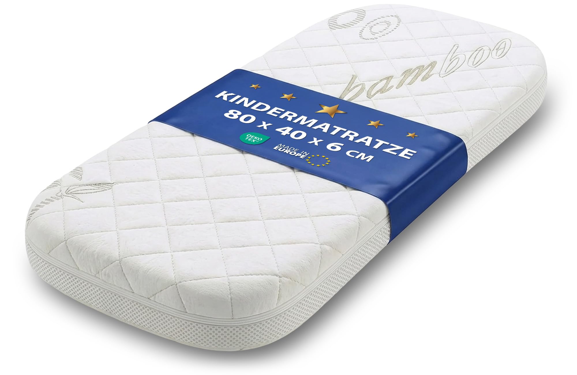 materacyk do gondoli polokragly premium bamboo 80x40x6 t-1832