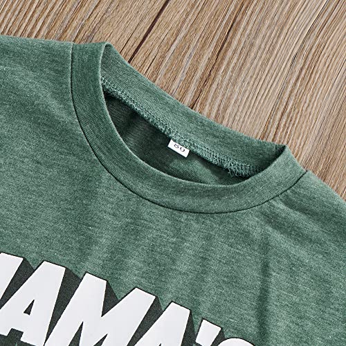 Mlpeerw Infant Baby Boy Girl Summer Shorts Set Outfits Kids Short Sleeve T-Shirts Tops+Elastic Shorts 2Pcs Casual Clothes thumb #4