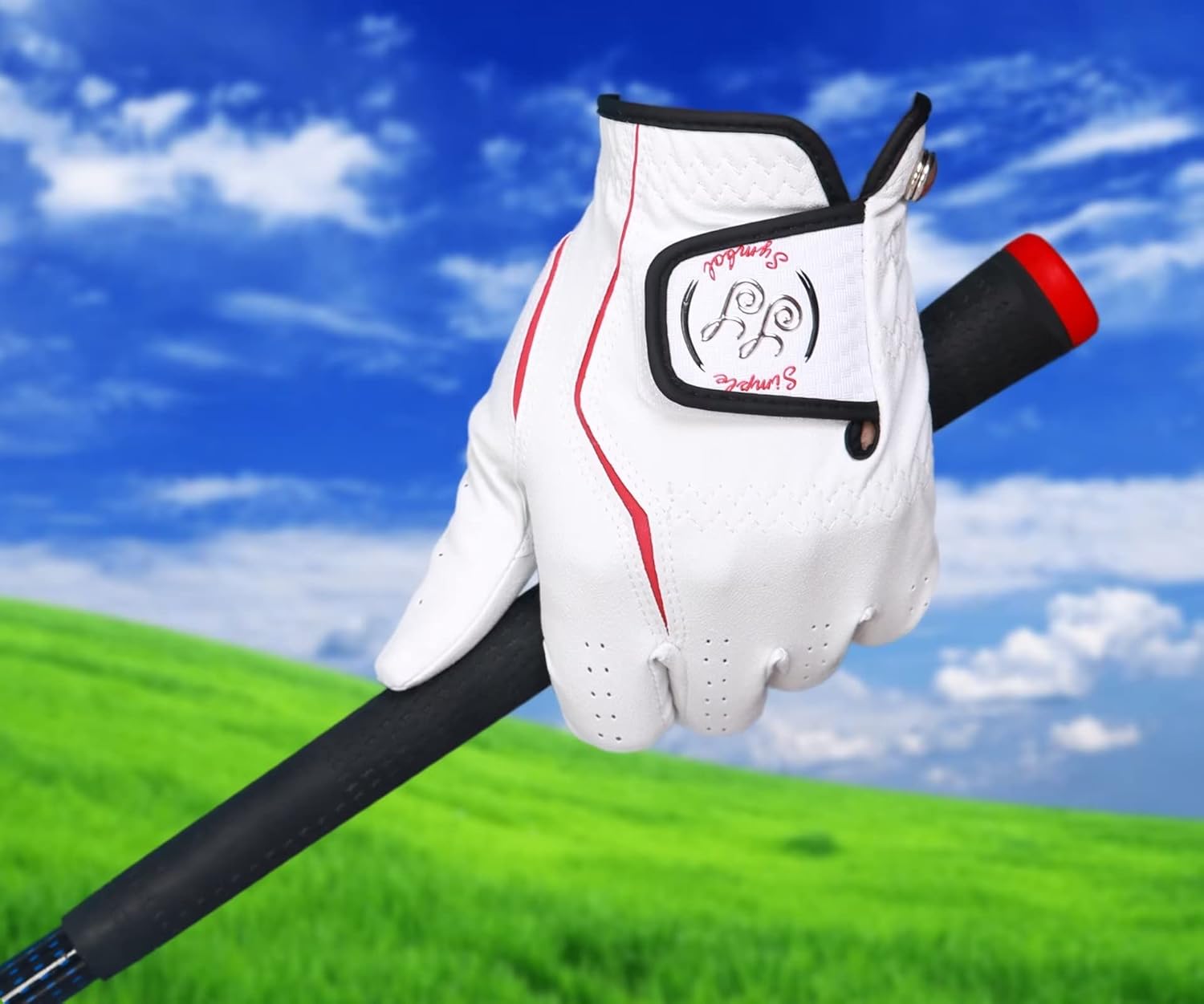 Men's Golf Glove Six Pack Left Hand Right Hand White Microfiber Small/Medium/Large/XL