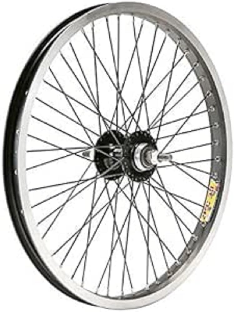 RUEDA TRASE. BMX 20x2.125 CARRETE Alum. EJE 9.5-48