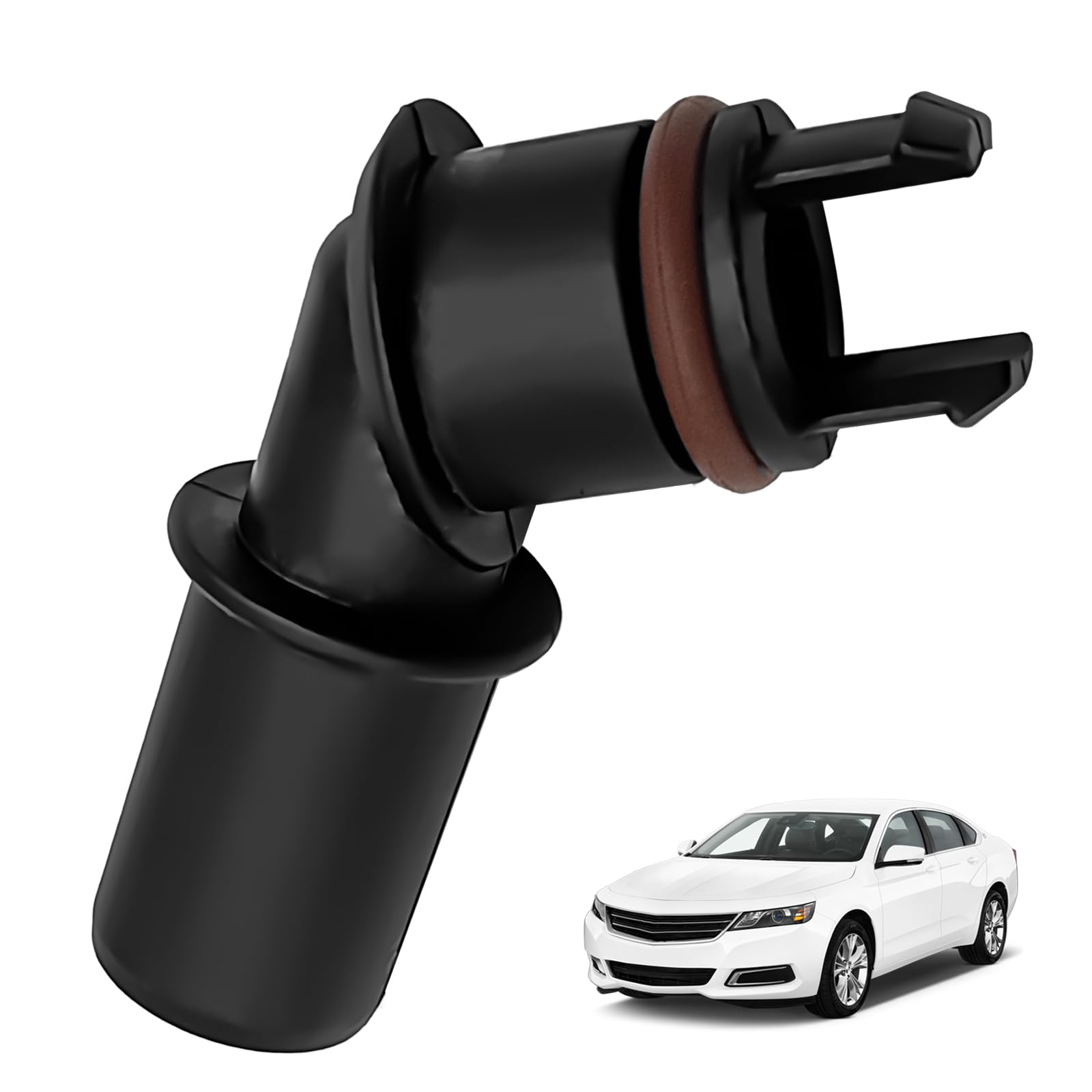 Positive Crankcase Ventilation PCV Valve, Compatible with Chevy Camaro 2010-2015, Impala 2012-2019, Saturn Outlook 2008-2010, Bulck Enclave 2008-2024 etc, Replace OE# V546, 12578316