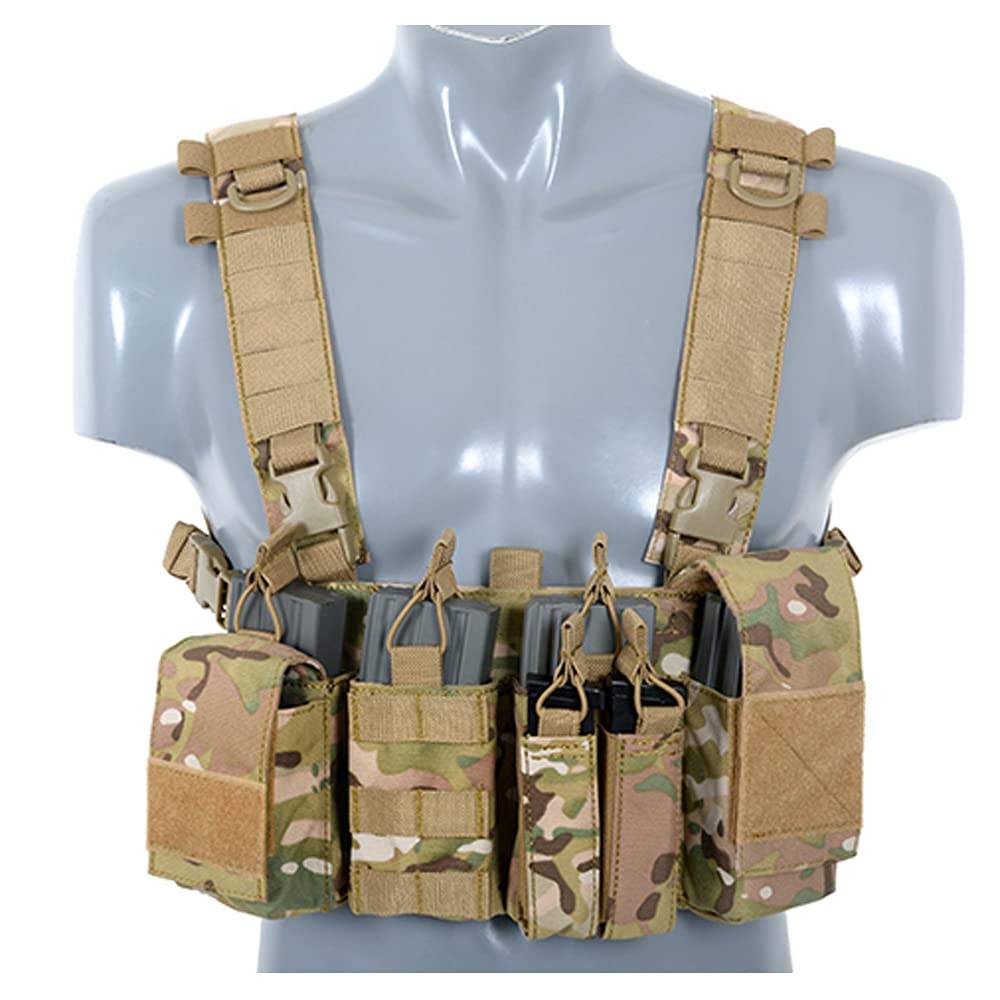 Buckle Up Chest Rig V3; Multicam