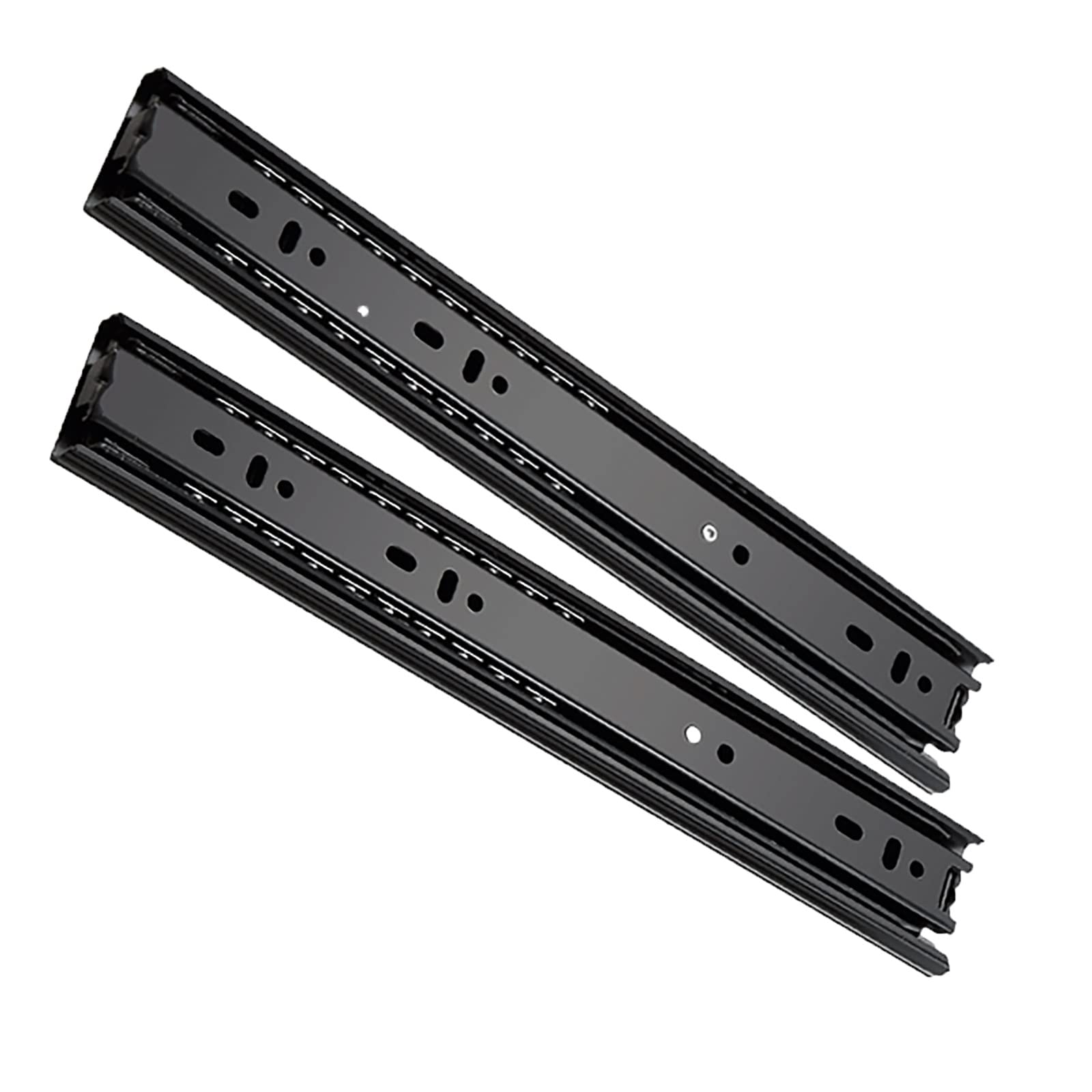 Glissières de tiroir en acier robuste extension complète 45kg haute précision