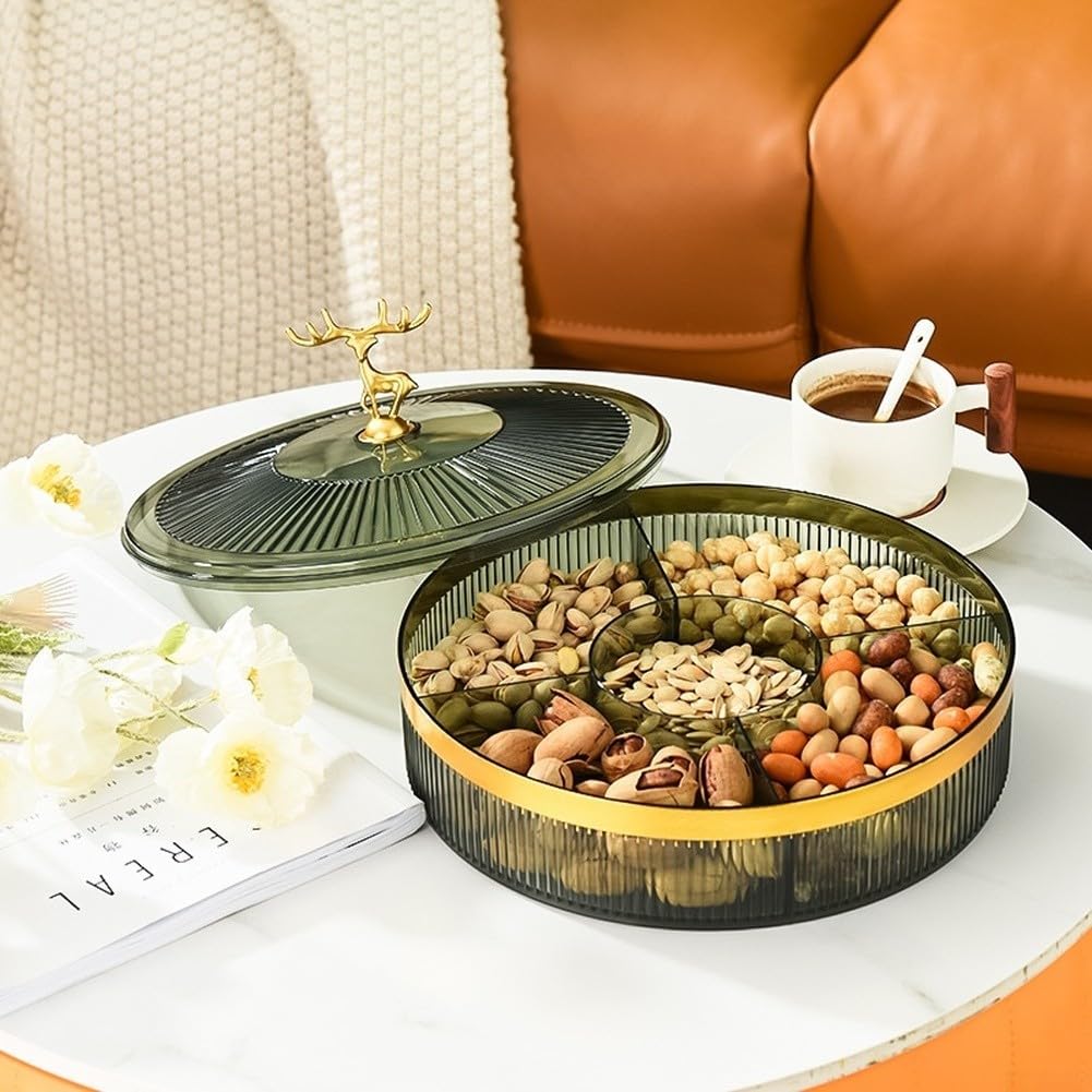 Bandeja Apilable PET para Frutos Secos y Snacks(C)
