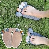 Design ludique : le motif lumineux et tridimensionnel du pied ajoute un sentiment de plaisir et de fantaisie à votre terrasse, servant de point focal attrayant pour vos espaces extérieurs.