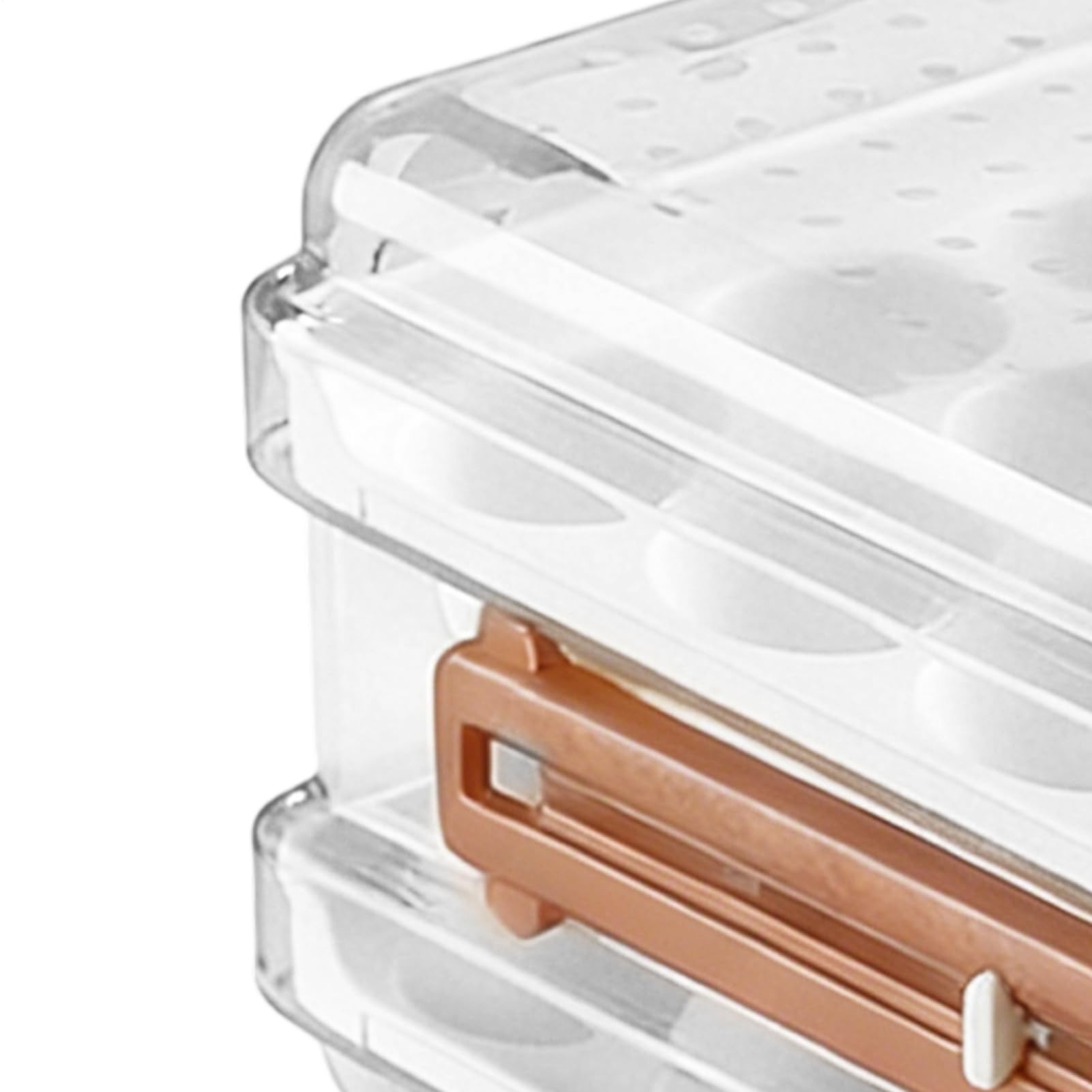 Almacenaje de Huevos para Cajón para almacenar huevos con 32 compartimentos | Cajón organizador de despensa para Encimera, Refrigerador, Cocina, Picnic, Apartamento,