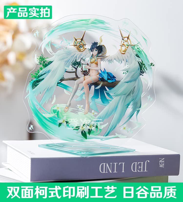 Amazon.co.jp: 原神 神の心 風 ウェンティ アクリルスタンド