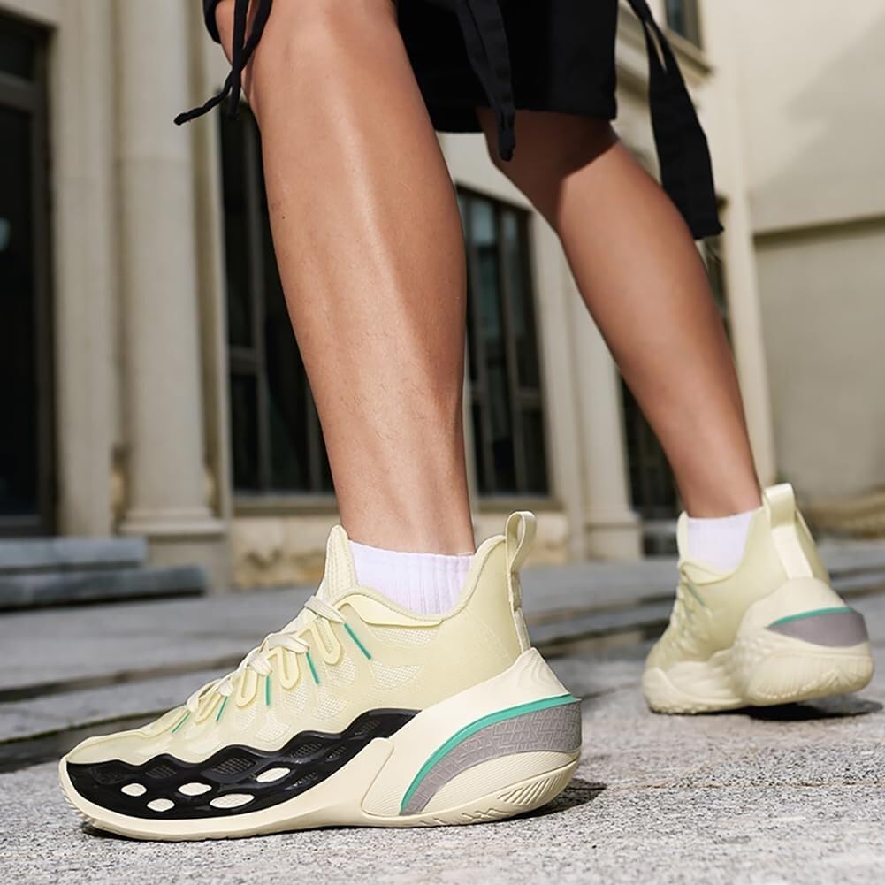 Męskie buty do koszykówki to antypoślizgowe, odporne na zużycie, amortyzujące sportowe treningowe z uchwytem odbicia Buty spacerowe