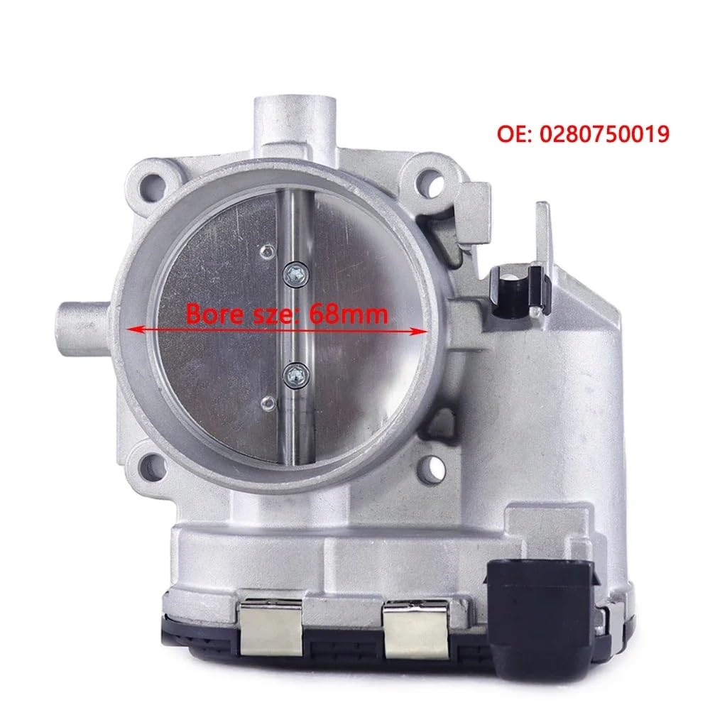 Sensor posición Acelerador Reemplazo Cuerpo del Acelerador Inyección Combustible para Mercedes para Benz 0280750019 V30810008 1121410125 7519252 A1121410125 Conjunto de Cuerpo del Acelerador