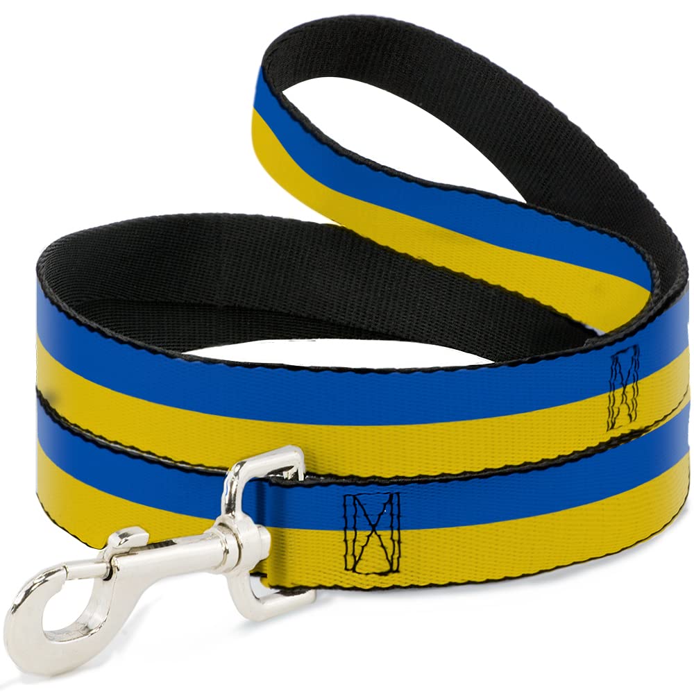 Laisse pour animal Buckle-Down drapeau ukrainien sangle large 1,2m