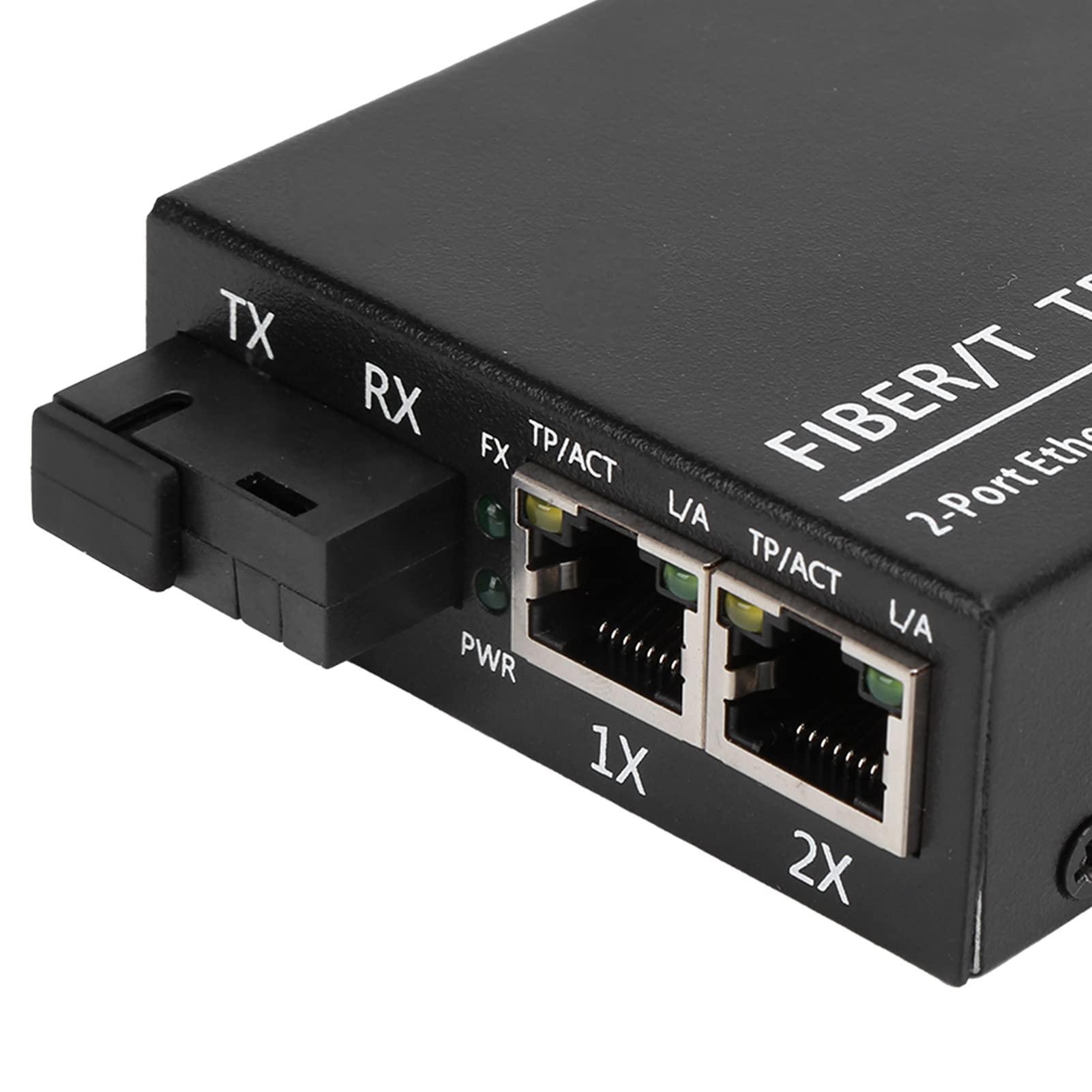 Konwerter mediów światłowodowych |Interfejs SC/FC/ST/SFP dla Ethernetu na światłowód |Transmisja na duże odległości 3KM |Plug & Play dla kamer bezpieczeństwa/sieci