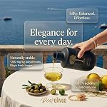 Dear Olives™ – Huile d'olive extra vierge primée - Naturellement riche en polyphénols - Acidité exceptionnellement basse - Première récolte Cold Pressed Unique-Origine Tunisienne EVOO - La récolte fraîche est parfaite pour tremper, drizzling et cuisiner - Individuellement Nombre