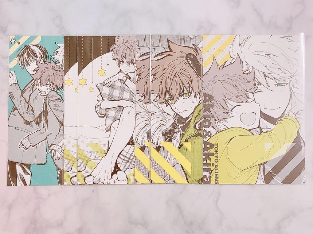 郡司晃　ポストカード　色紙　クリアしおり　カード　特典　ブロマイド 東京エイリアンズ 郡司晃 特典 ポストカード 5枚 - メルカリ