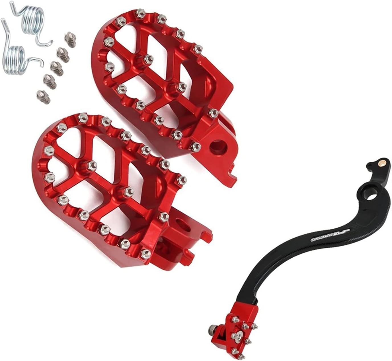 M　2点セット VELLOW ホンダ用CRF250R 2004-2020 CRF450R 2005-2020 CRF450RX 2017