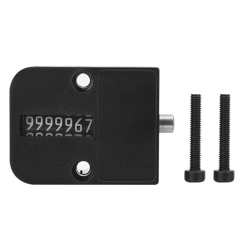 7 Digit Automatic Memory Counter,Square High Accuracy Mechanical Counting 0-9999999, Counter Mechanical Counter 7 Digit Mechanical Counter Mechanical Counter Counter