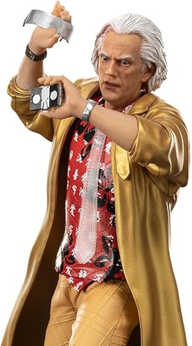 Iron Studios 110 Doc Brown - Back to The Future Part II - Escala artística, multicolor, 8.0 x 4.0 x 12.0 in