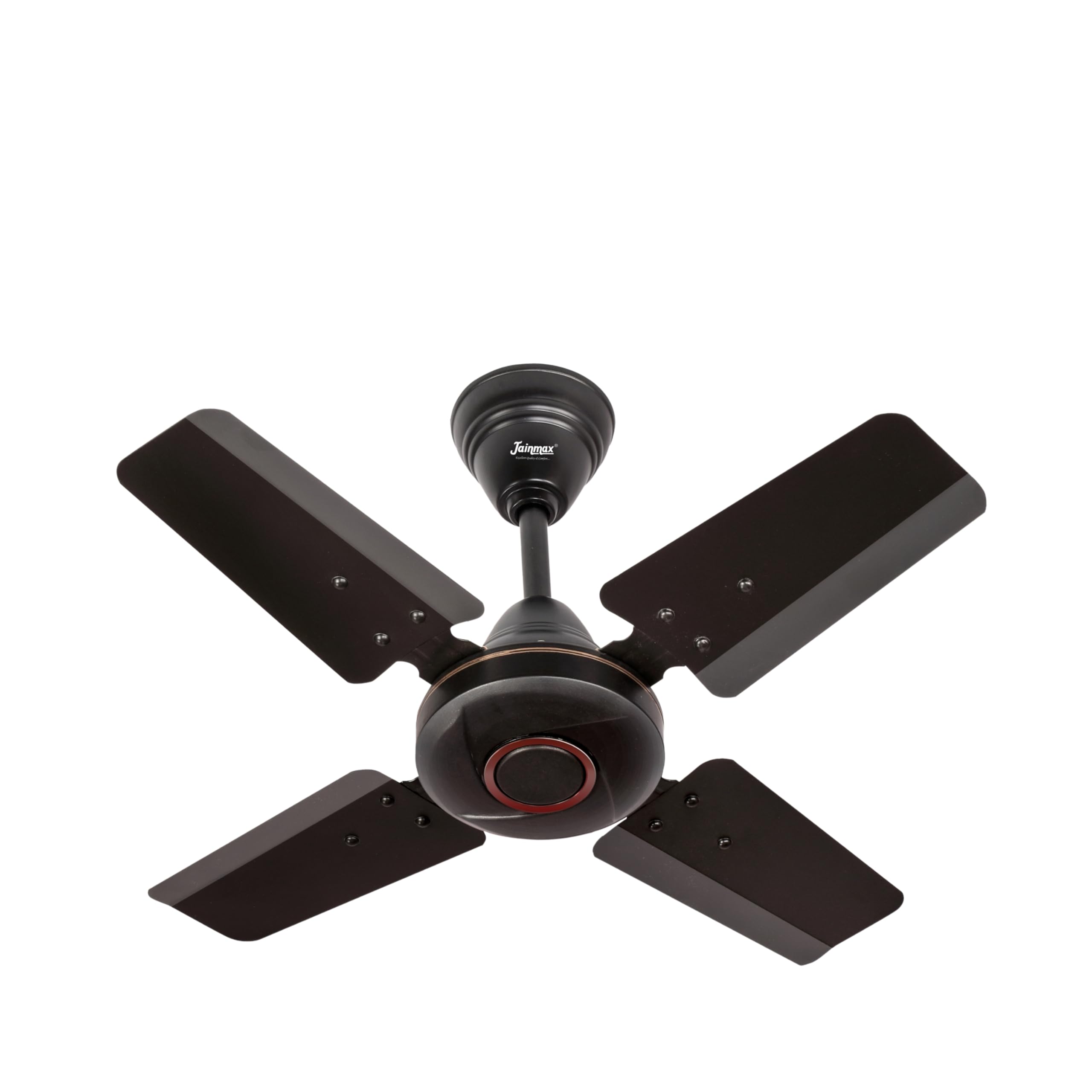 JAINMAX 600mm (24 Inch) High-Speed Ceiling Fan | Energy Efficient, Anti-Dust, Durable & Long Lasting | 100% Copper Winding | Compact Small Ceiling Fan for Kitchen & Balcony (2 Year Warranty)