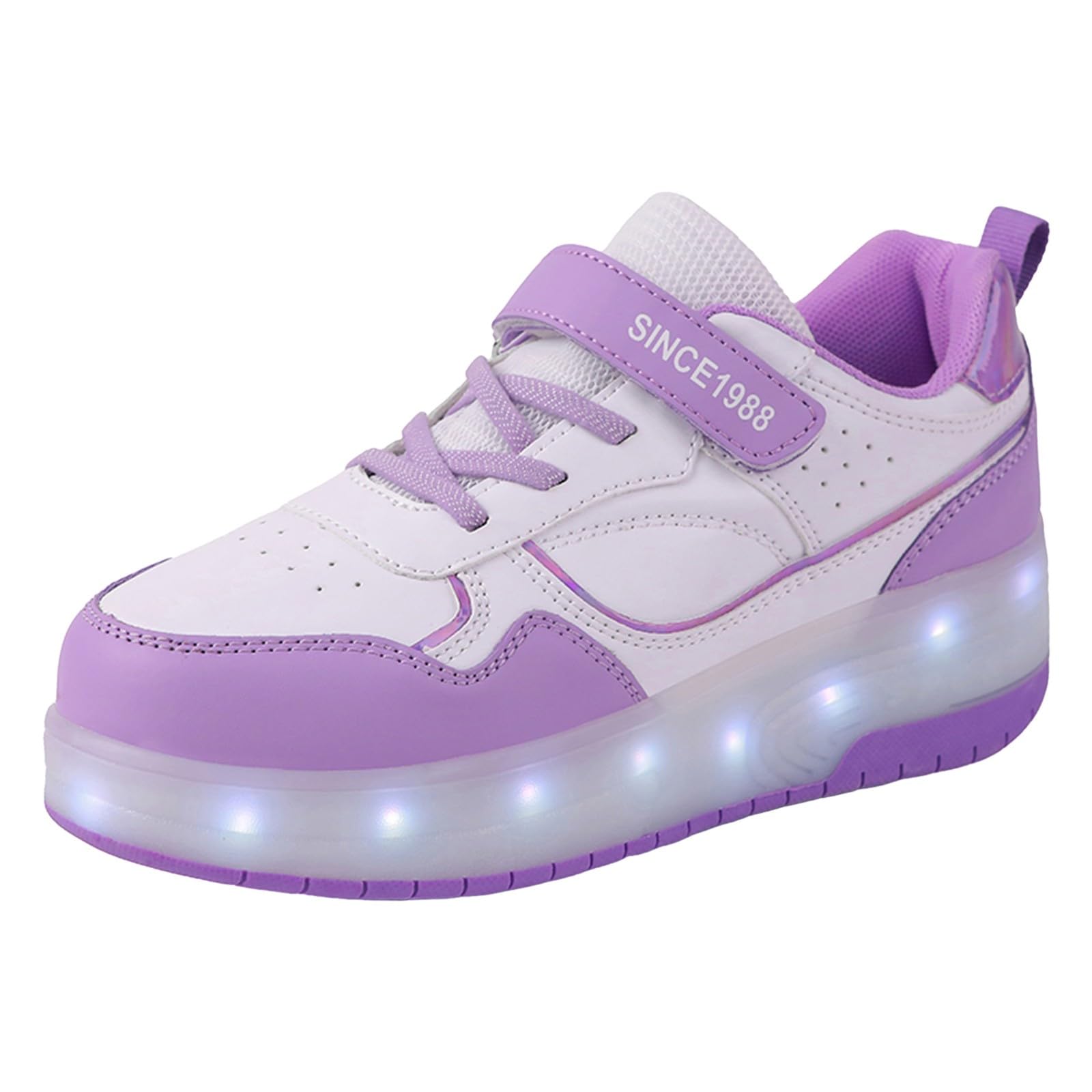 Zapatos para niñas Suela Gruesa amortiguada Zapatos Deportivos Ligeros y cómodos Goma Antideslizante Reforzada Cordones Ajustables para niñas cómodas Zapatillas de Deporte de Moda