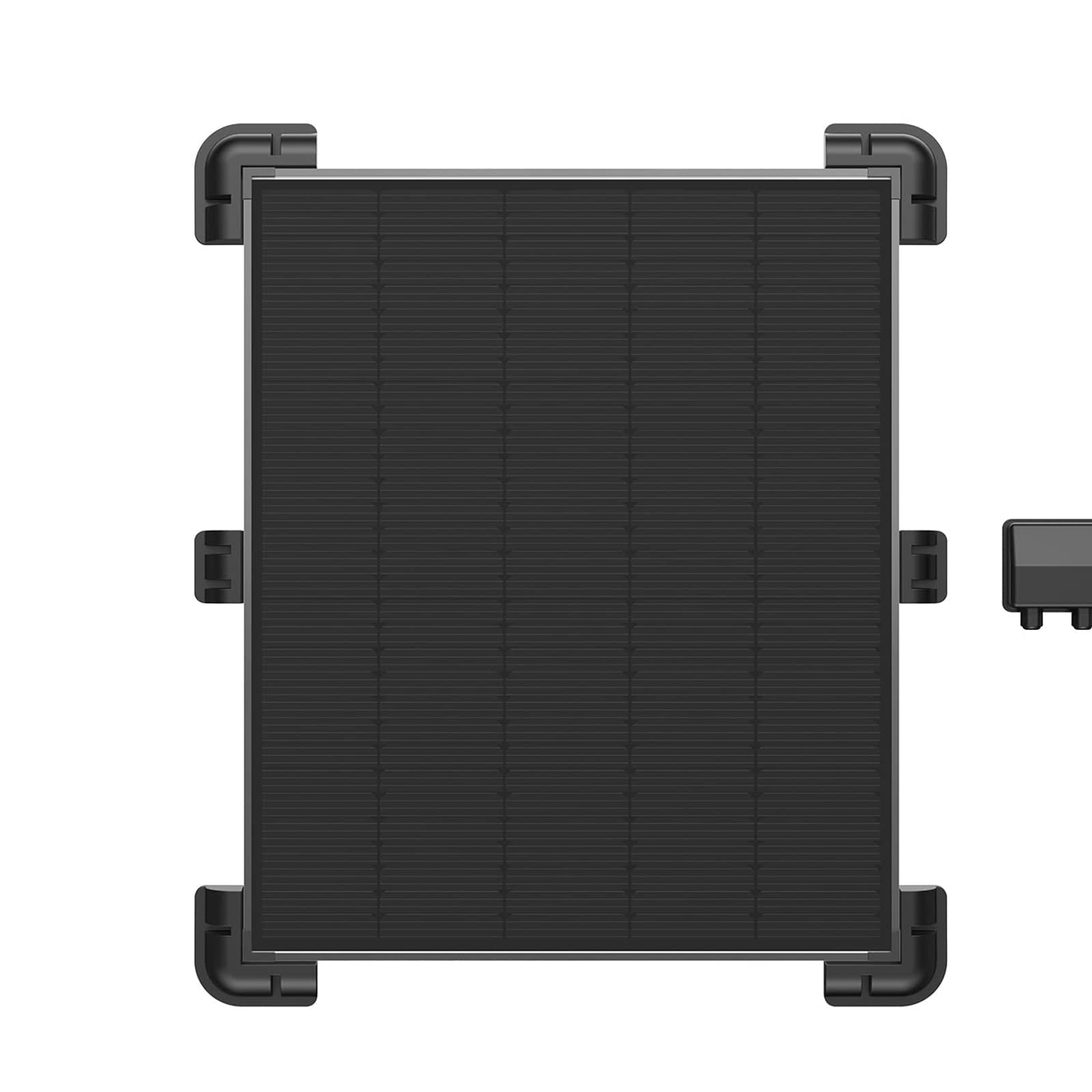 Staffa Per Pannello Solare, Staffa Angolare Pannello Solare, Staffa Angolare in Plastica, Staffe Pannello Solare ABS Per Tetto Campeggio Furgoni Roulotte Qualsiasi Superficie Piatta,6pcs