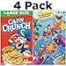 Cap'n Crunch Cereal, Original, 18 oz Large Size Boxes (4 Pack)