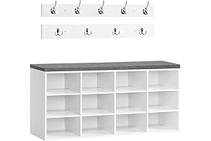 HOOBRO Mudroom Shoe Storage Bench: The Ultimate Hallway Organizer