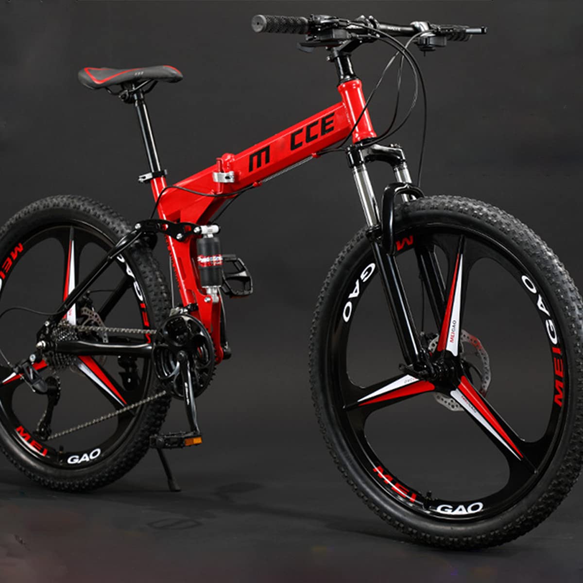 Amazon | 折りたたみ自転車26インチ自転車21/24/27男性女性用スピード