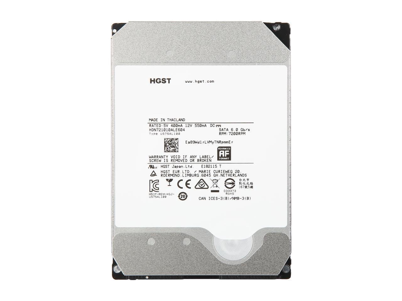 Amazon | HGST Deskstar NAS 10TB パッケージ版 3.5インチ 7,200rpm
