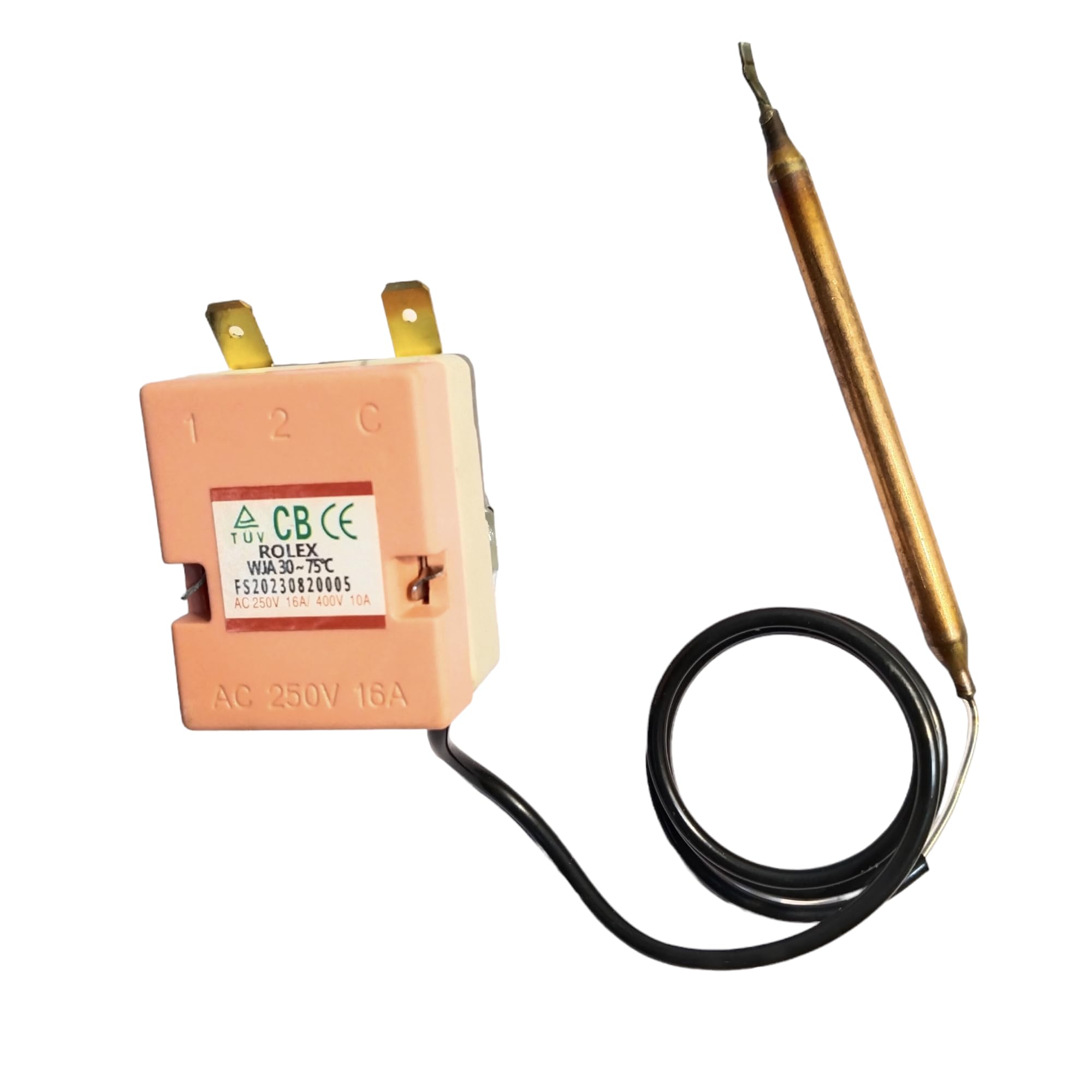 Geyser Capillary Thermostat Auto Cut Off 30 75 Degree Celcious