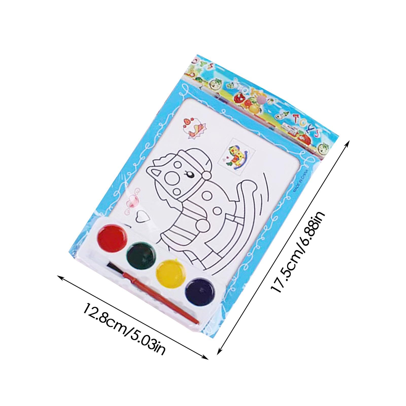子供が描いた絵　水彩絵の具 Amazon | Hopweik 子供のぬり絵、子供用水彩絵の具 | キッズ水彩絵の具