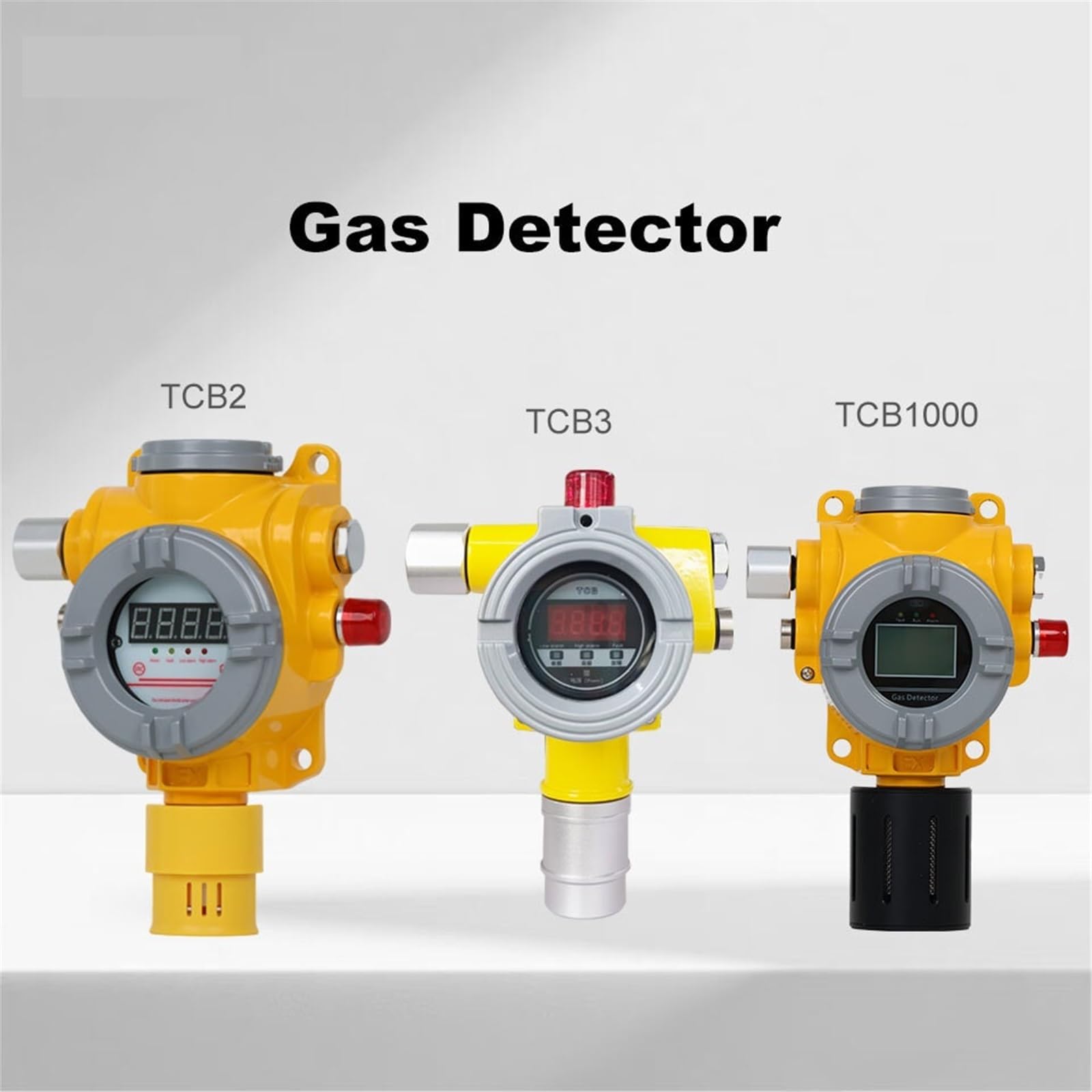 Moniteur de gaz Stationnaire antidéflagrant, analyseur de gaz étanche IP66, détecteur continu en Ligne avec Relais d'alarme(0-500 ppm)