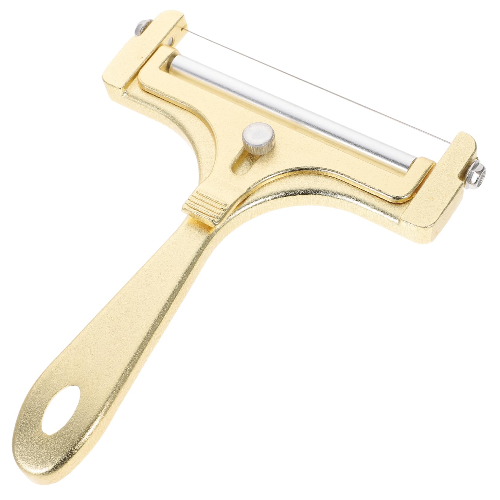 VOSAREA 1Set Adjustable Handheld Cheese Slicer Ergonomic Wire Cheese Cutting Tool for Easy Slicing of Soft Hard Cheeses Compact Design for Kitchen Storage for Cheese Lovers