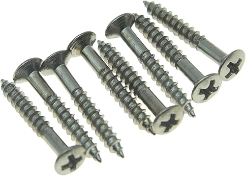 Miniatura 4 de KAISH American Thread Humbucker - Tornillos de altura para pastilla Humbucker Pickup Ring Pickup Surround Frame Tornillos de montaje Resortes para