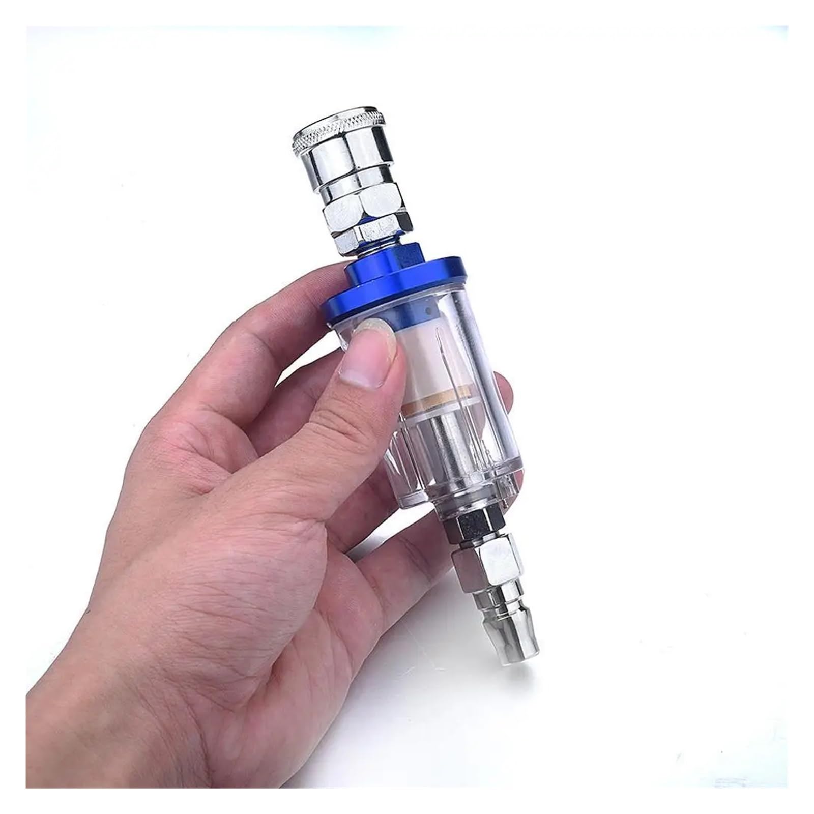 Séparateur d'eau d'huile de 1/4 pouces-filtre de tuyau d'air en ligne de compresseur-composants pneumatiques