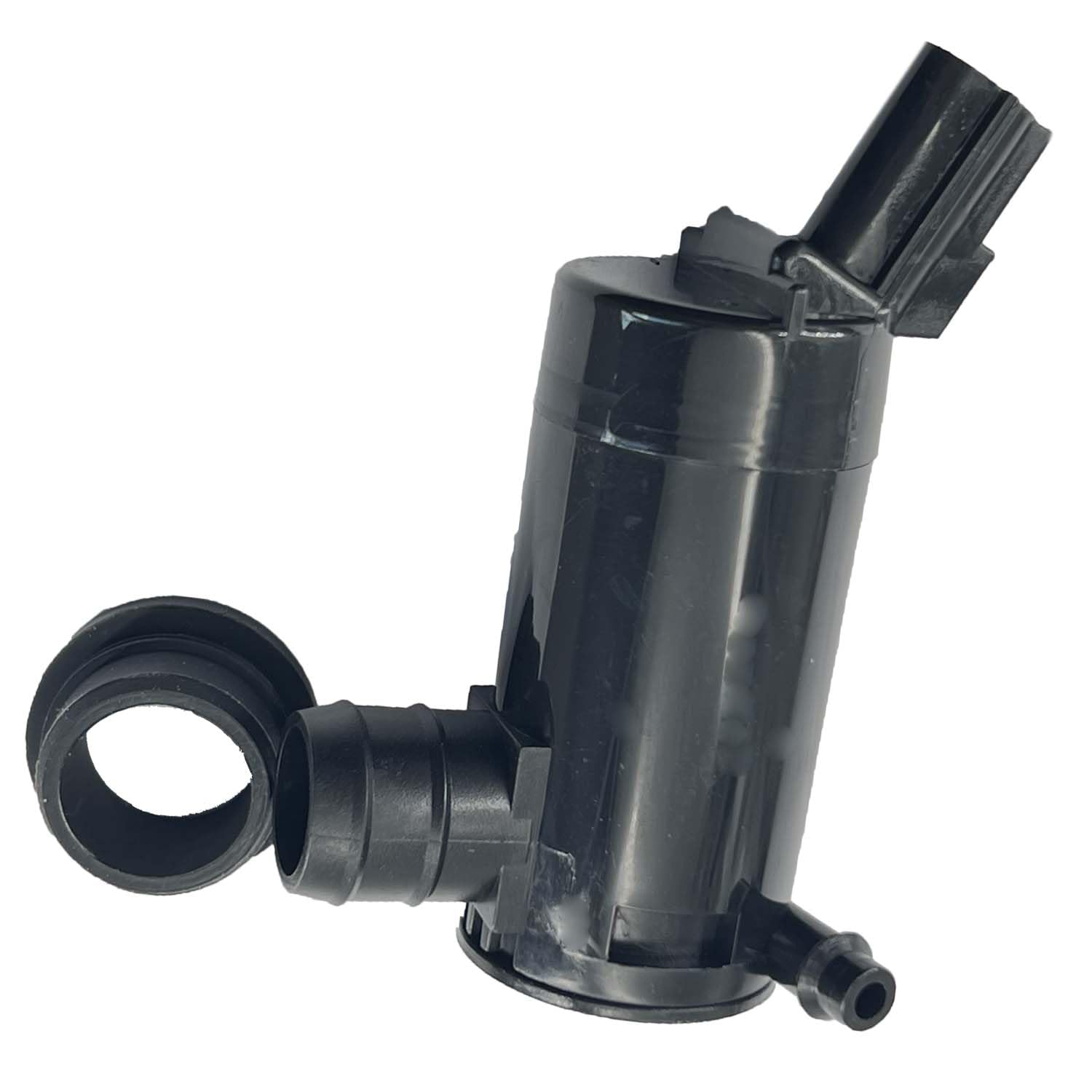 DEVMO 6F1Z-17664-A Windshield Washer Pump Washer Motor Compatible with 1999-2006 F-250 F-350 F-450 Super Duty 2007-2015 Navigator B4000 Sable