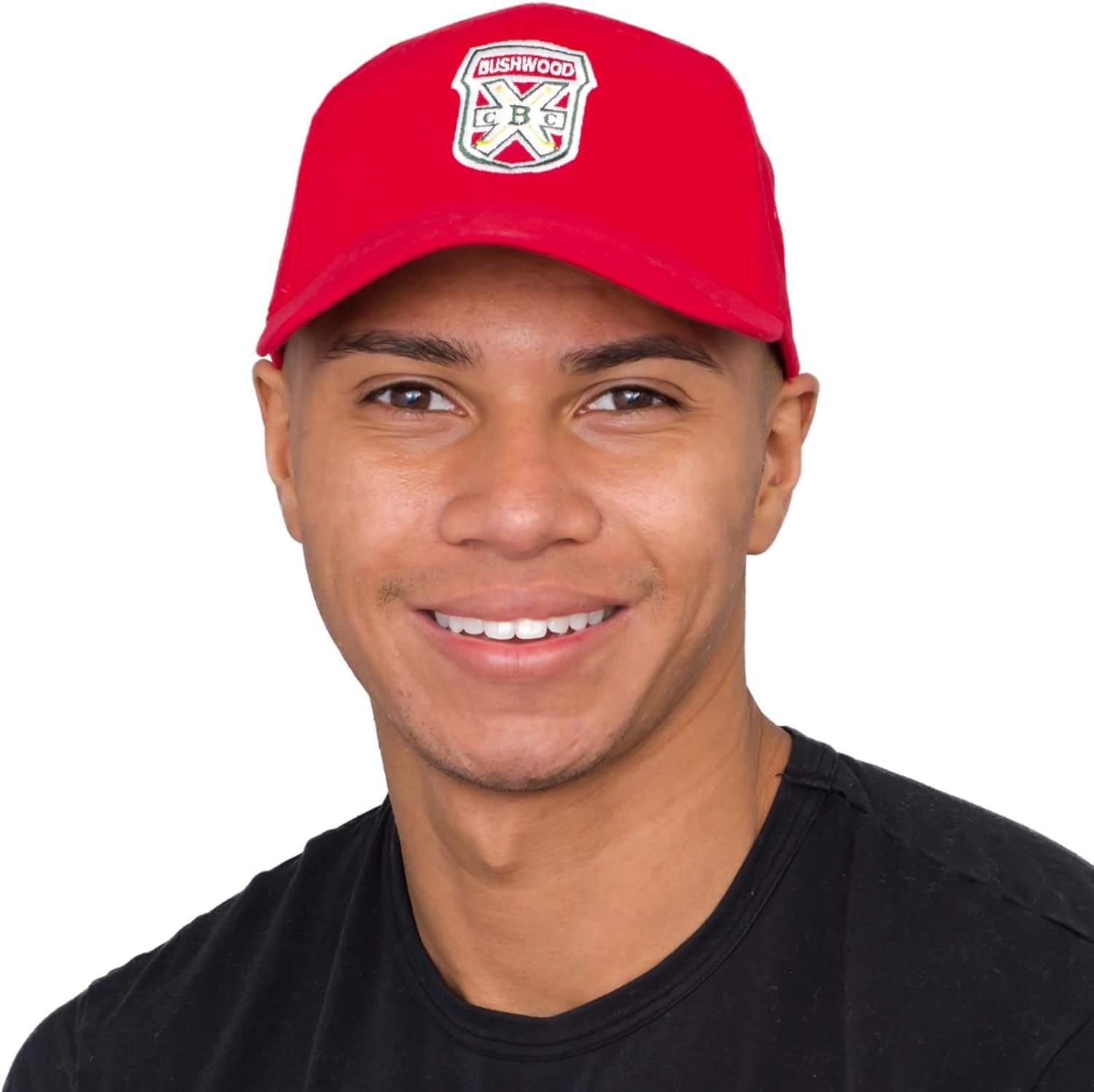 Caddyshack Bushwood Golf Hat Red Adjustable Embroidered Baseball Cap