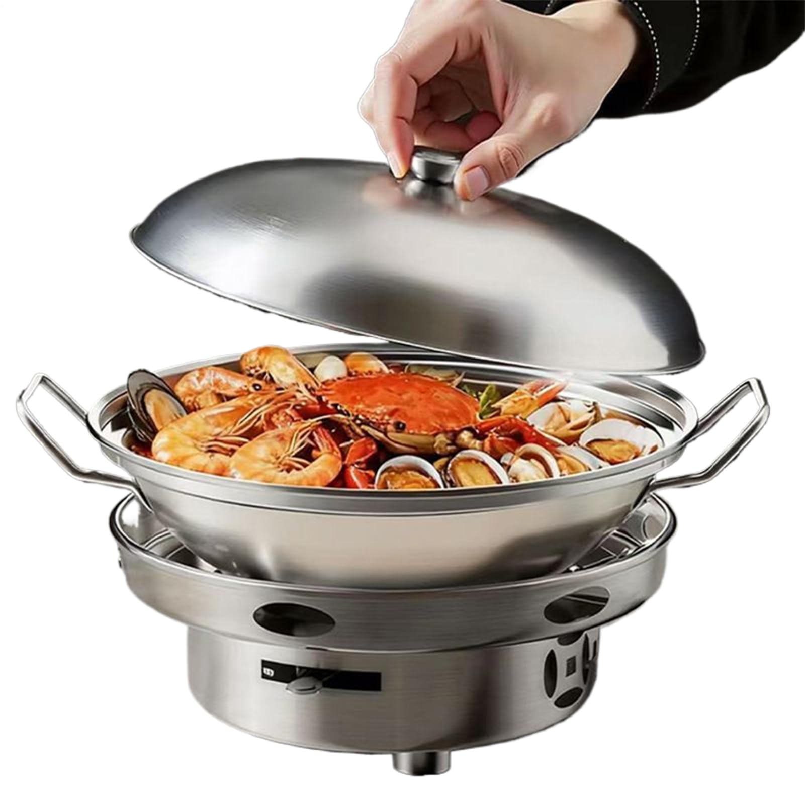Réchaud de randonnée ensemble de cuisine portable adulte extérieur cour et jardin