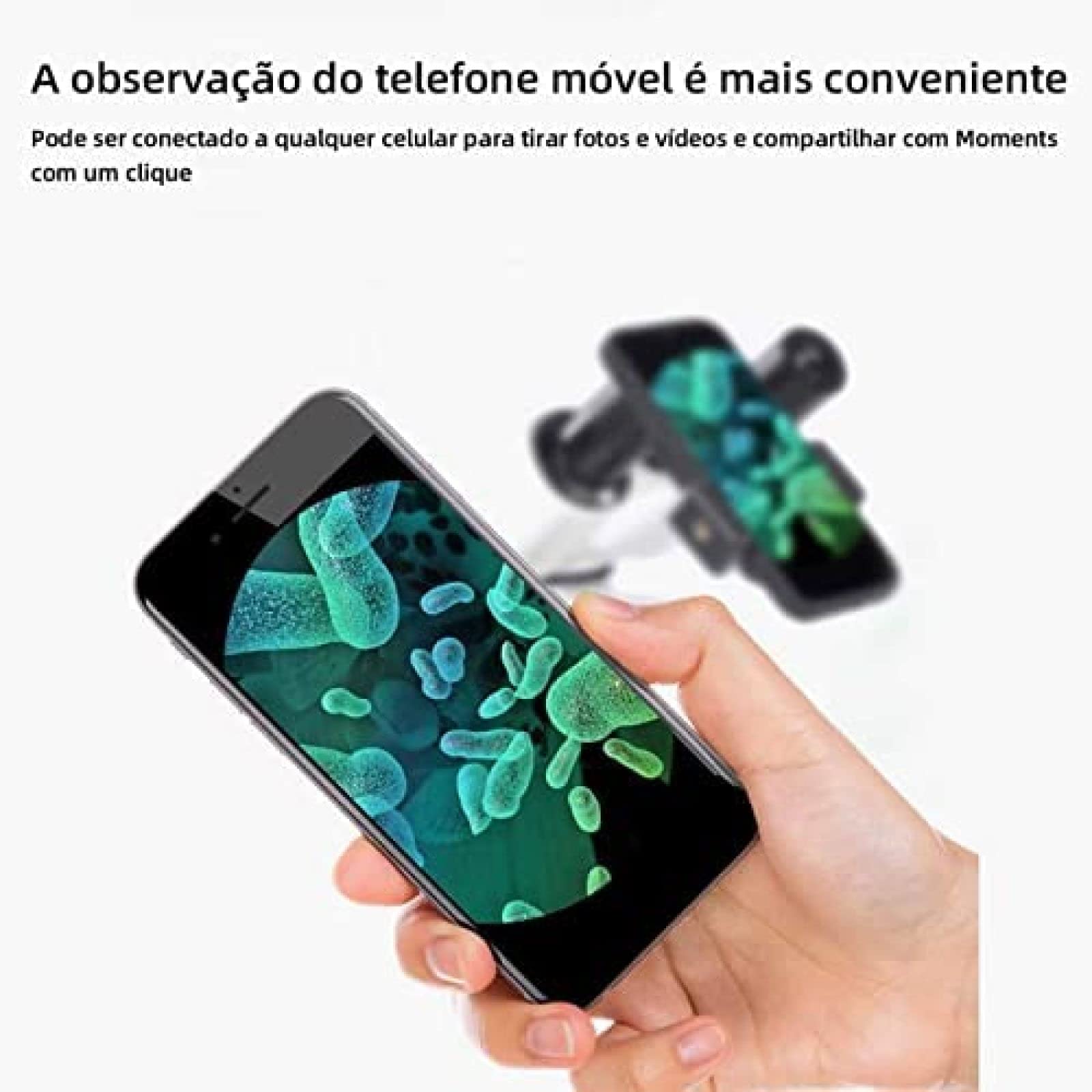 Microscopio Binoculare Professionale 40-20000x - Con Vetrini, Borsa E Campioni, Per Lab E Scuola