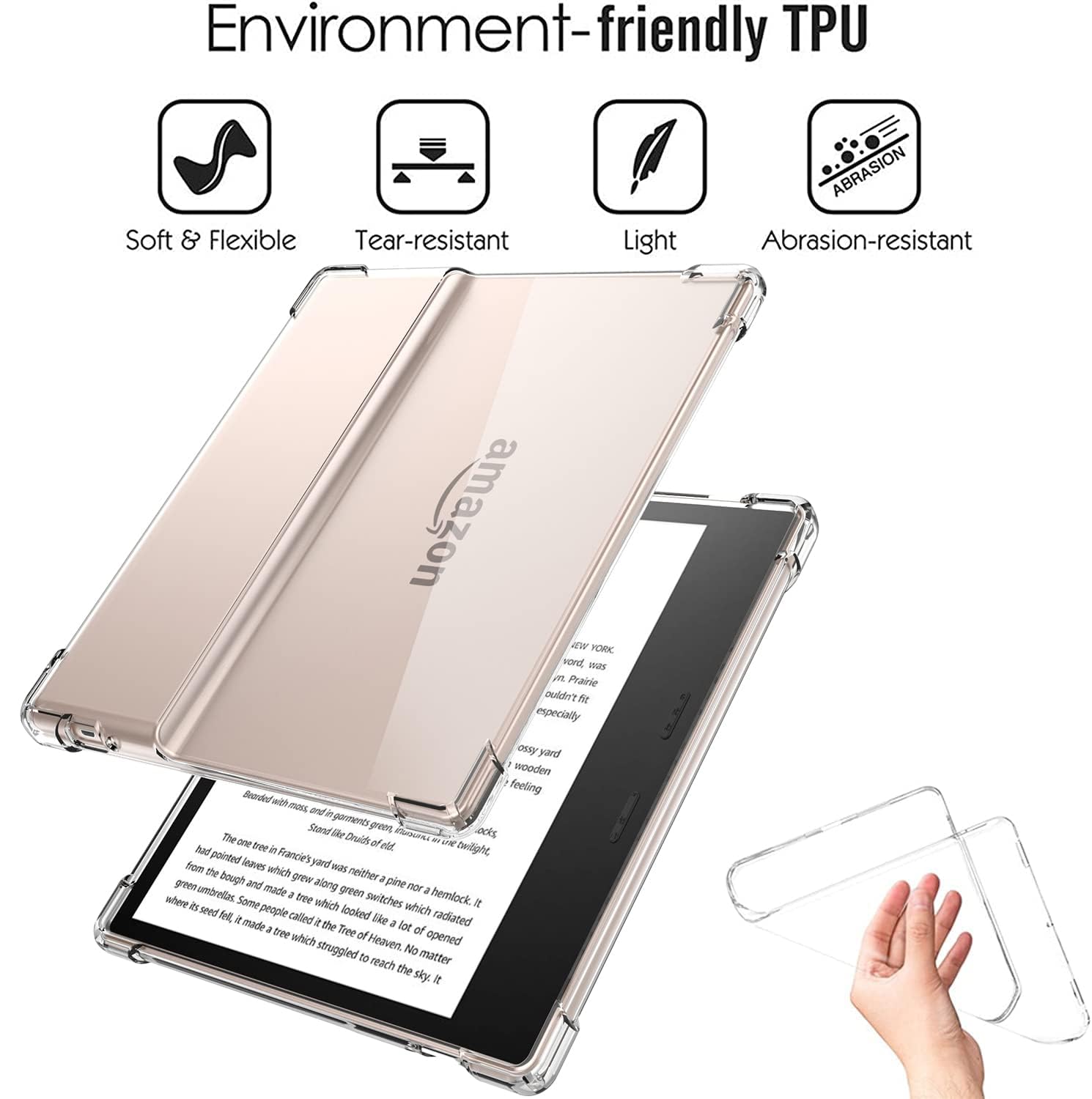 Case for Kindle Oasis 2/3 7 inch 2017/2019, Lightweight