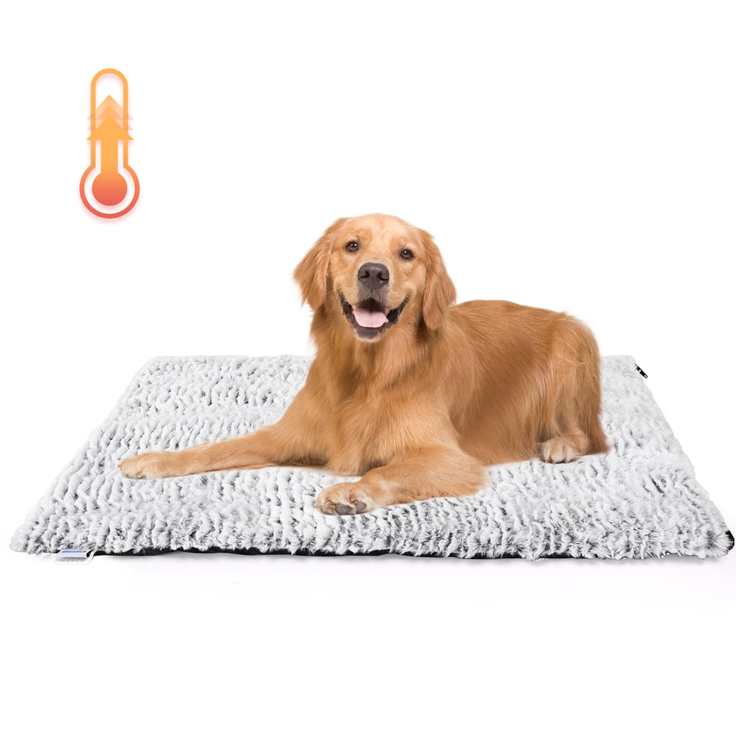 Nobleza Tappetino Riscaldante Per Cani Gatti, Tappetino Autoriscaldante Senza Elettricità, Coperta Autoriscaldante Soffice Caldo, Tappetino Termico Lavabile Antiscivolo Cane, 115x70cm