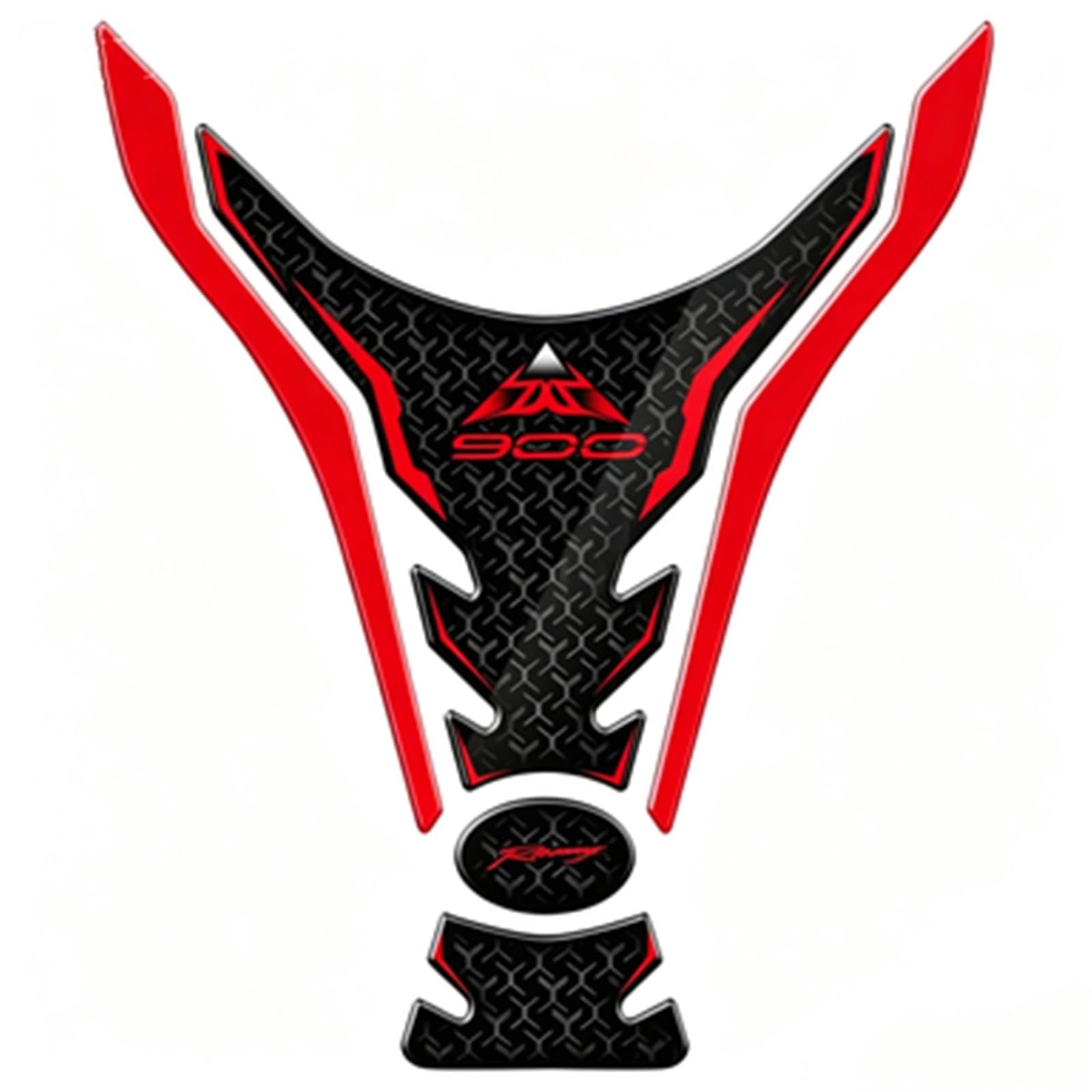 Motorcycle Fuel Tank Sticker Oil Gas Cap Cover Protector Decals Kit for Kawasaki for Z900 2017-2025 Streetfighter(Color4)